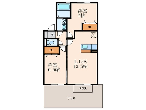 ロイヤルハイムの物件間取画像